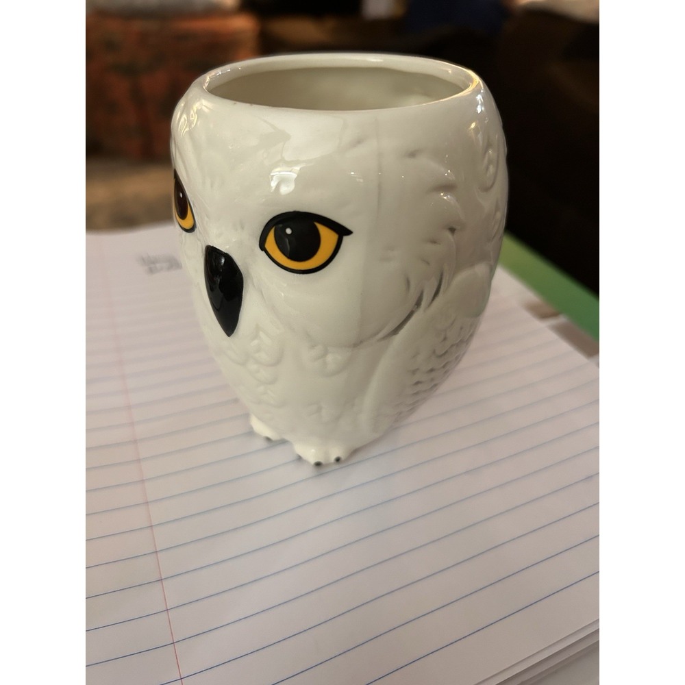 Harry‎ Potter Hedwig MUG White Owl 3D Ceramic Limited Edition Coffee Cup